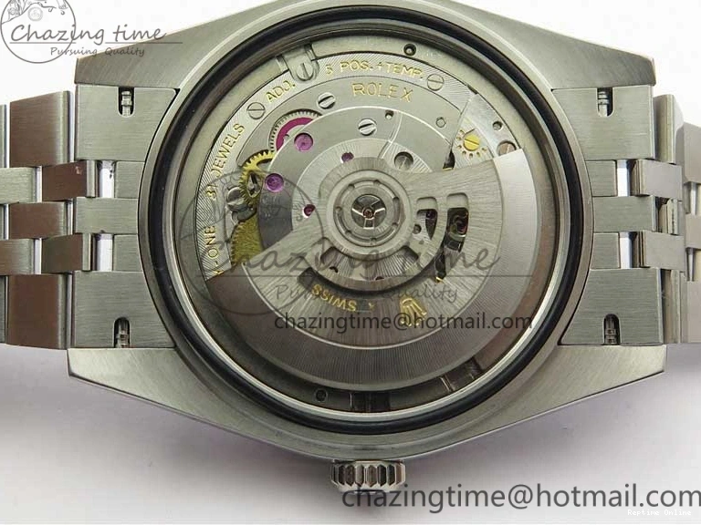 0101 EasyCare DateJust 41mm 126334 SS BP Maker 1:1 Best Edition New Version Blue Crystal Dial on Jubilee Bracelet 3022